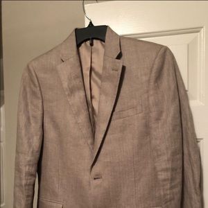 Tommy Hilfiger Men's Fit Stretch Blazer 36 reg tan